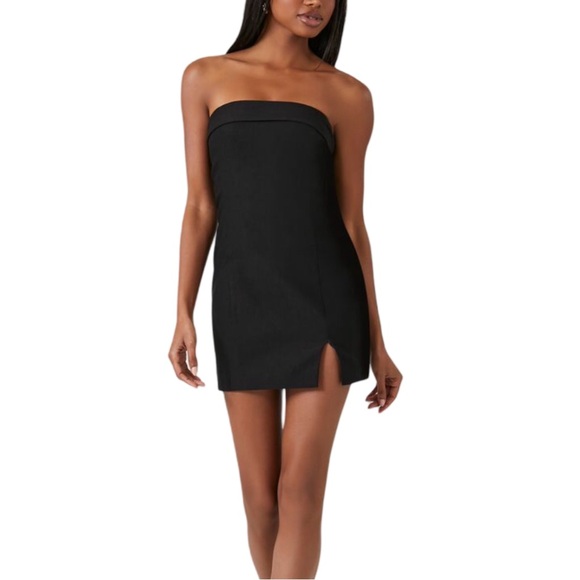 Never worn Forever 21 foldover tube mini dress - Picture 4 of 4